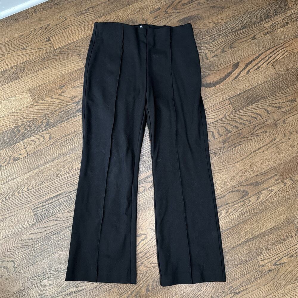 Banana Republic (BR) Elastic Waist Black Pull On Slacks - Size Large